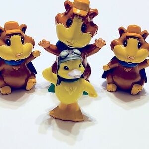 Wonder Pets Lenny and Ming Ming Action Figures Lot